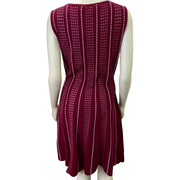 BCBG MAXAZRIA VICTORIA SLEEVESLESS SWEATER DRESS L - Picture 6 of 7